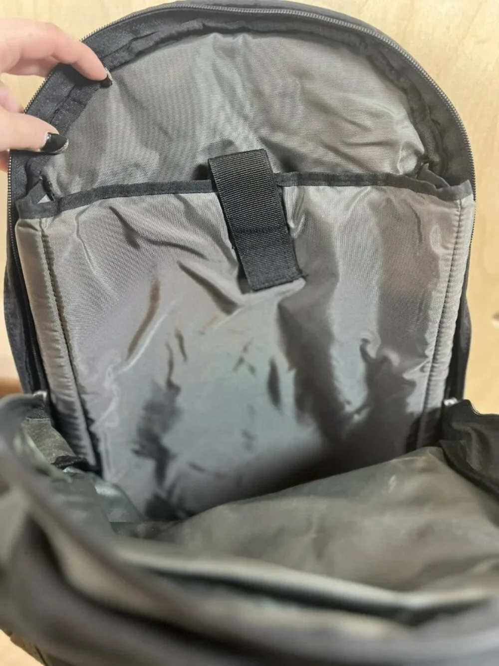 JanSport Right pack 3 Section Olive Green Backpack School Bag Travel Laptop